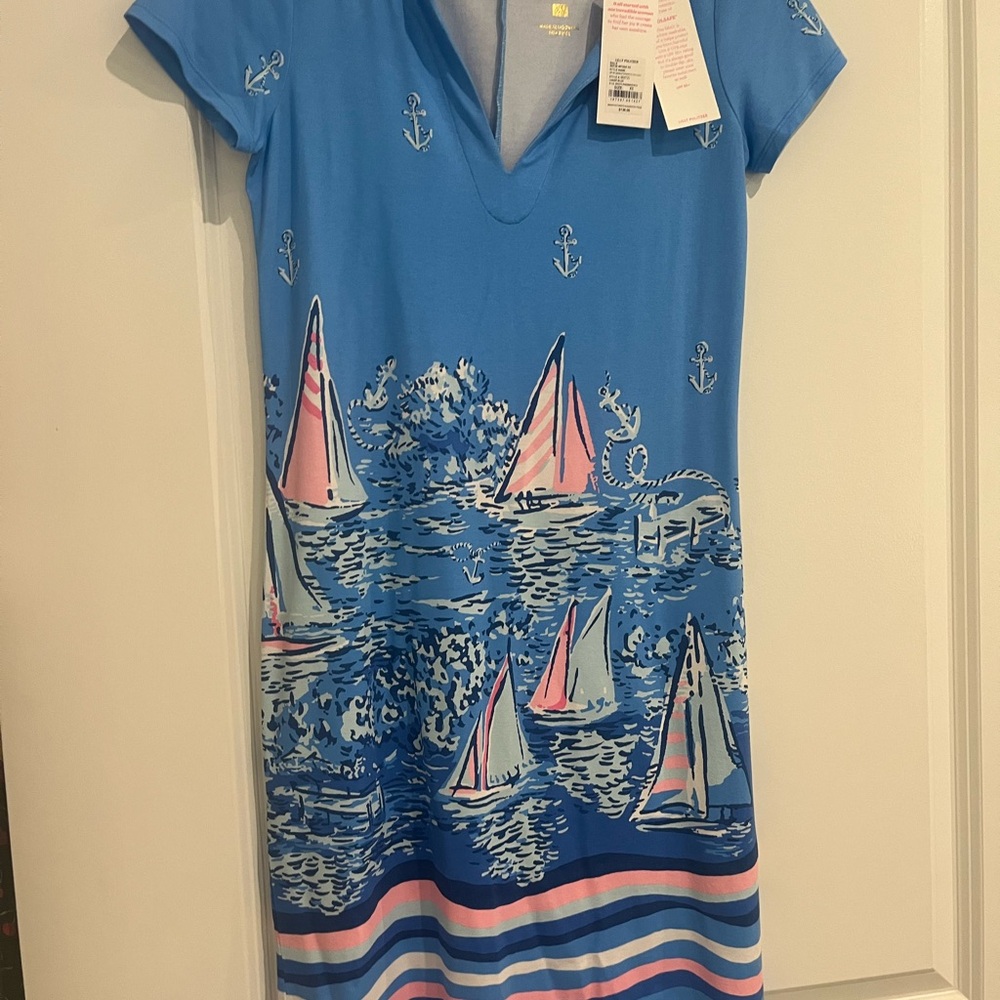 Lilly Pulitzer Vibrant Blue Dress